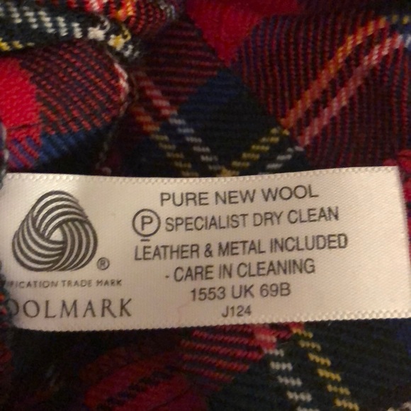 Scottish Wool Girls Mini Skirt Age 6 - Picture 9 of 15